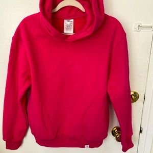 WOLFpak Bright Pink Hoodie Sweatshirt Size Small
